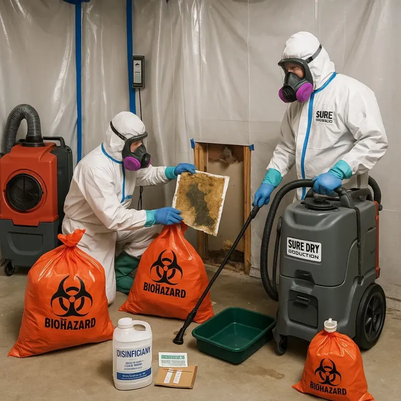 Contaminated Water Handling Protocols process in Celina, TX