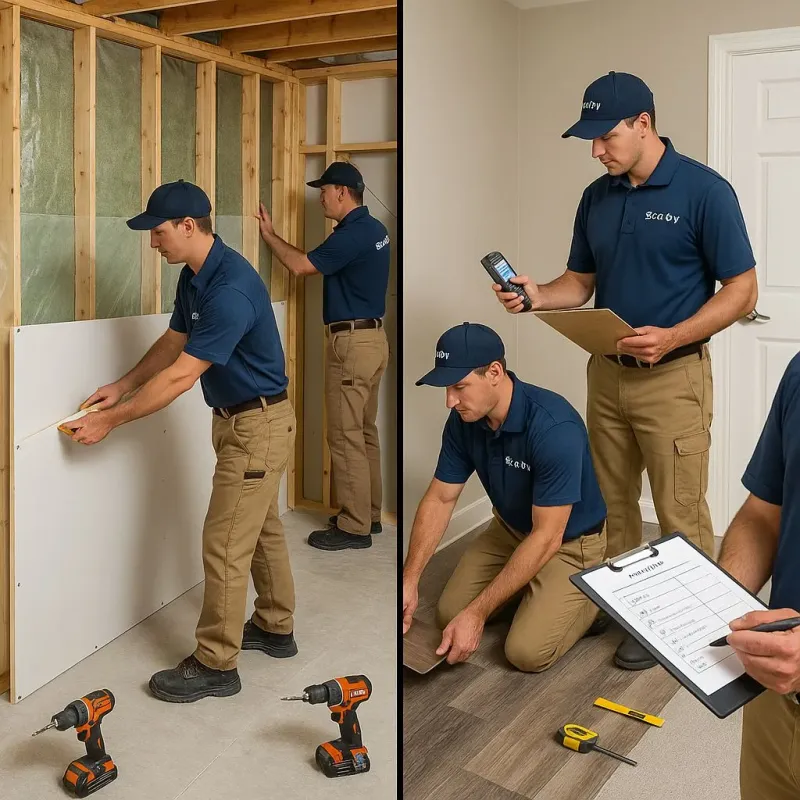 Repairs and Reconstruction process in Celina, TX